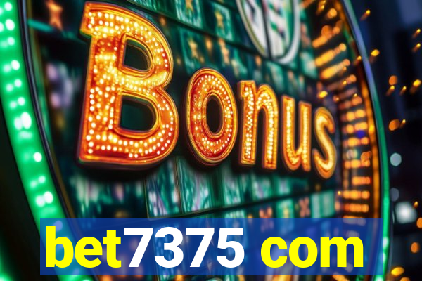 bet7375 com