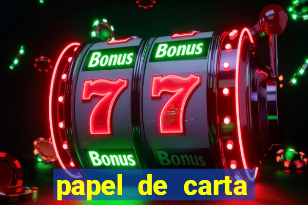 papel de carta masculino para imprimir