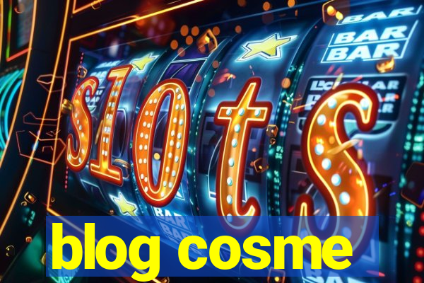 blog cosme