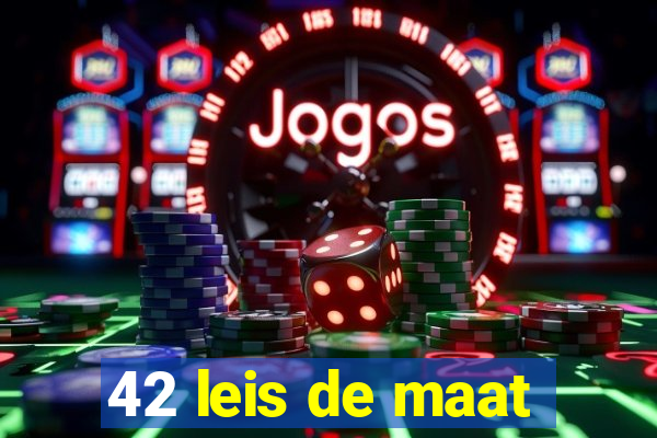 42 leis de maat