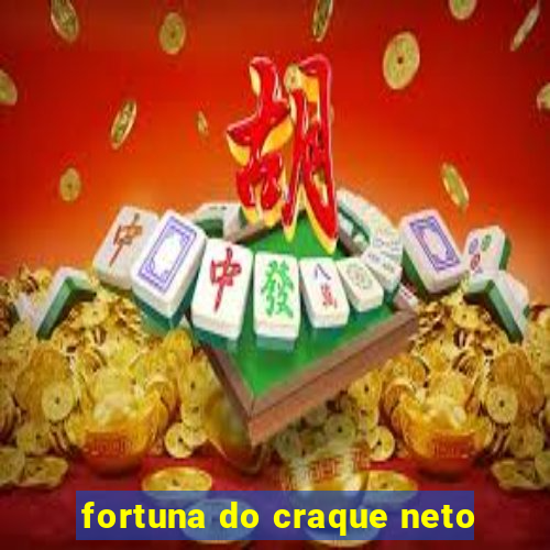fortuna do craque neto