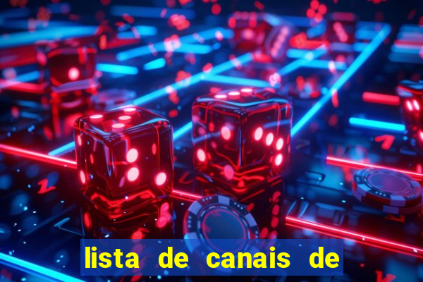 lista de canais de esporte iptv