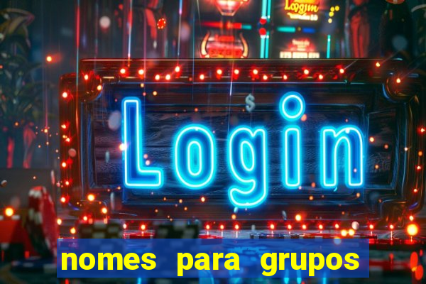 nomes para grupos de amigos cachaceiros