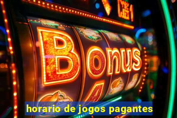 horario de jogos pagantes