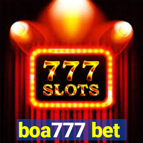 boa777 bet