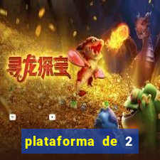 plataforma de 2 reais fortune tiger