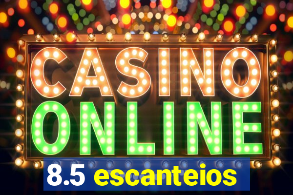 8.5 escanteios