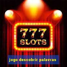 jogo descobrir palavras
