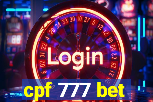 cpf 777 bet