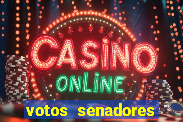 votos senadores impeachment alexandre de moraes