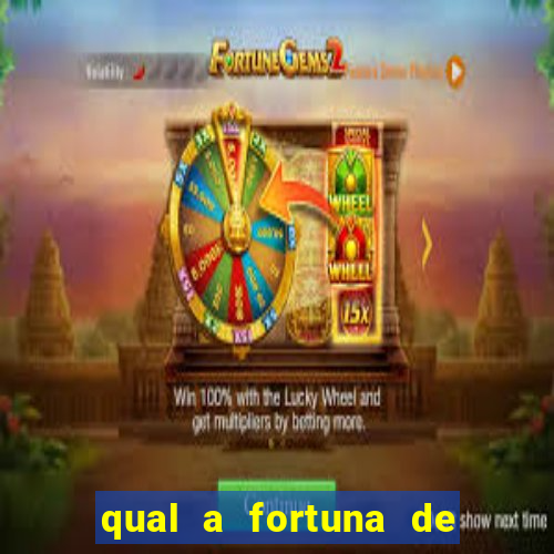 qual a fortuna de tony ramos