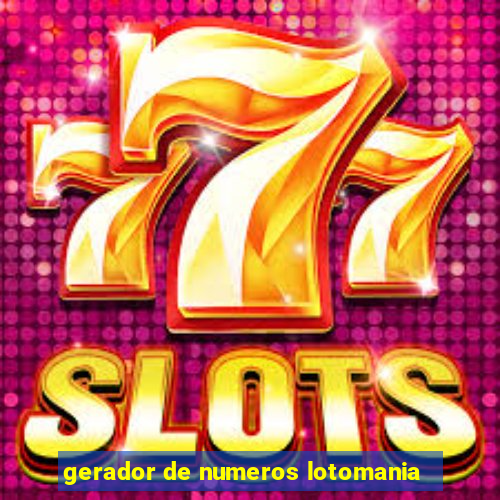 gerador de numeros lotomania