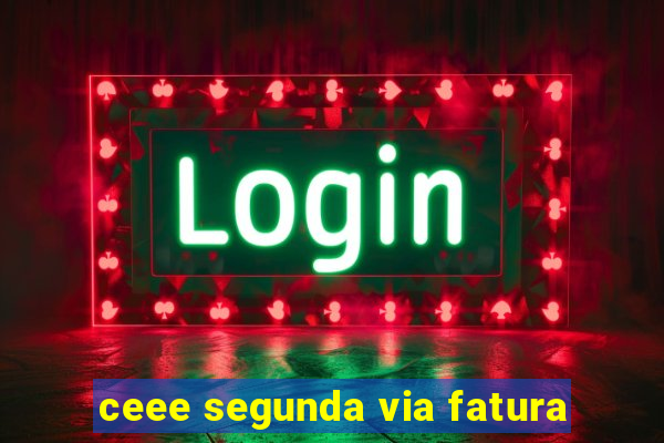 ceee segunda via fatura