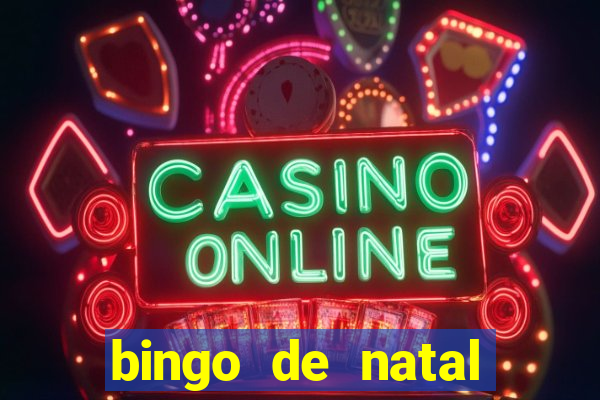 bingo de natal para imprimir gratis
