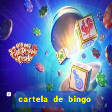 cartela de bingo ate 50 para imprimir