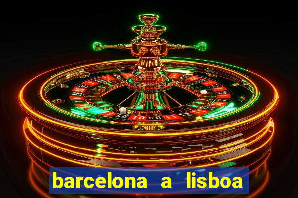 barcelona a lisboa de trem