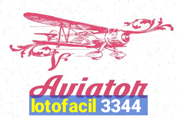 lotofacil 3344