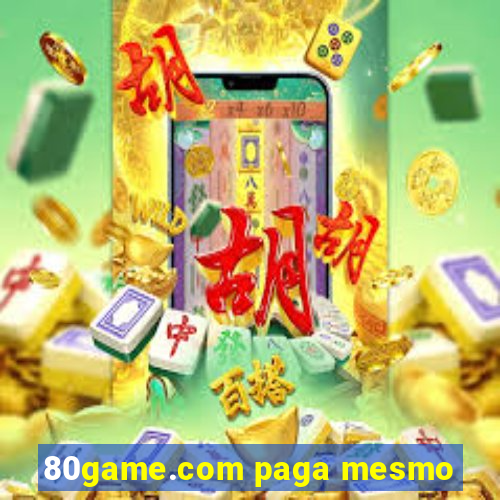 80game.com paga mesmo