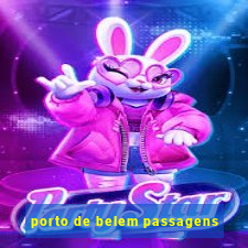 porto de belem passagens