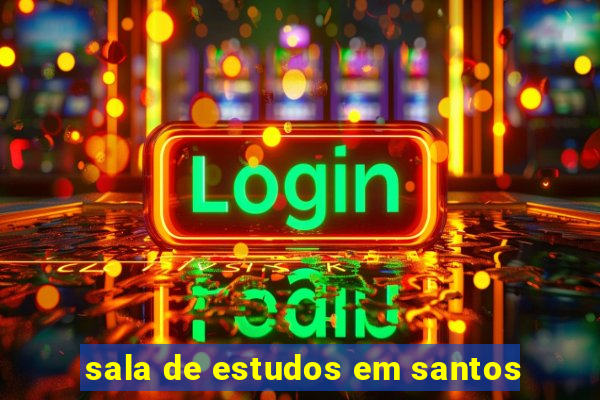 sala de estudos em santos