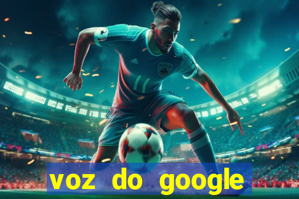 voz do google tradutor homem