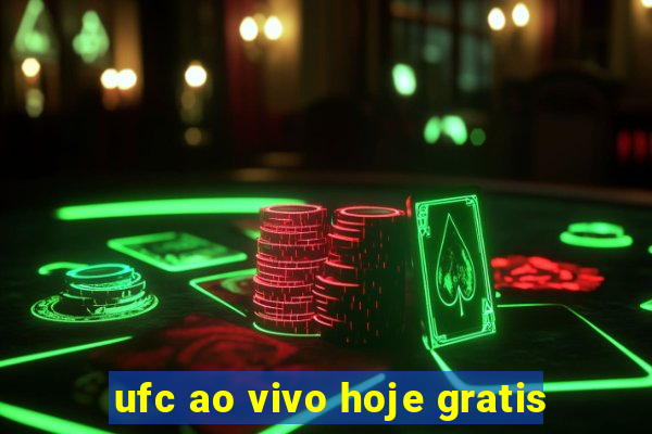 ufc ao vivo hoje gratis