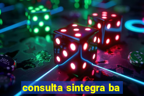 consulta sintegra ba