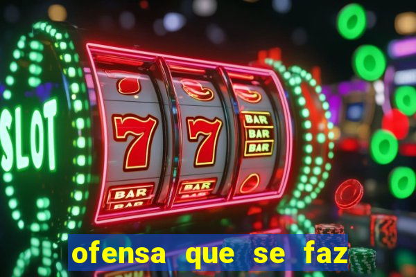 ofensa que se faz a alguem injuria codycross
