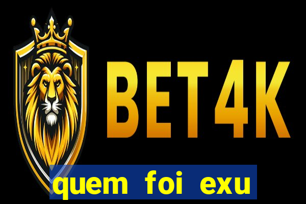 quem foi exu caveira em vida