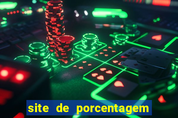site de porcentagem de jogos slots