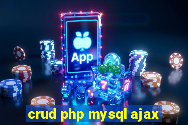 crud php mysql ajax