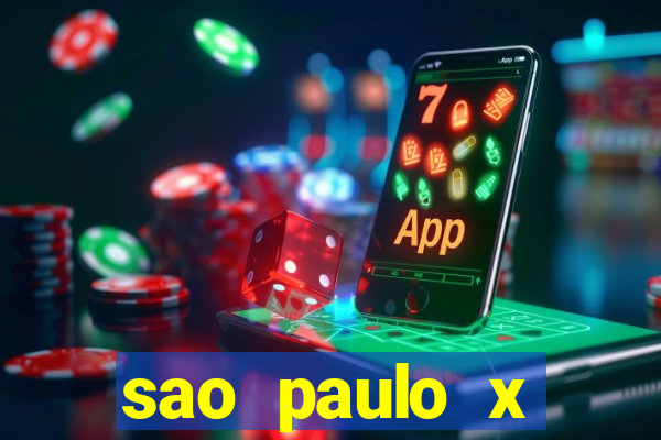 sao paulo x botafogo palpite
