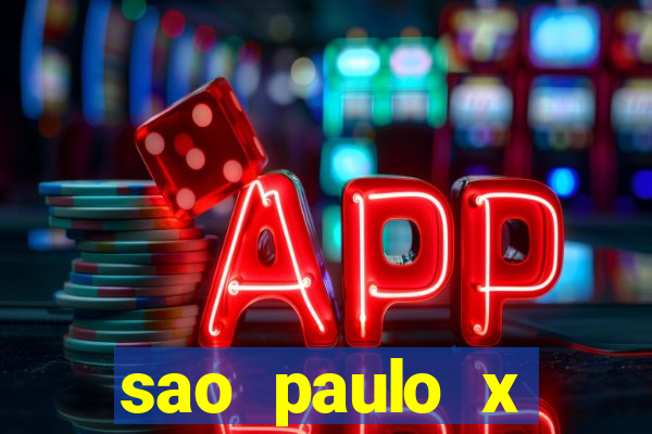 sao paulo x botafogo palpite