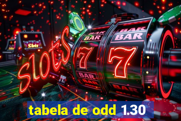 tabela de odd 1.30
