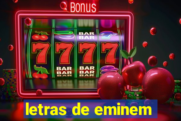 letras de eminem