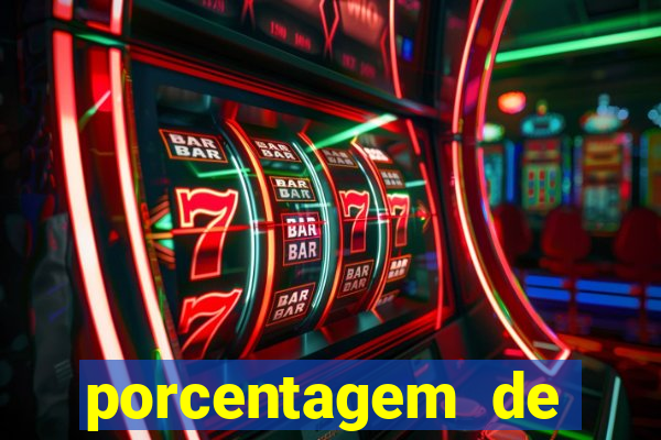 porcentagem de jogos pagantes slots