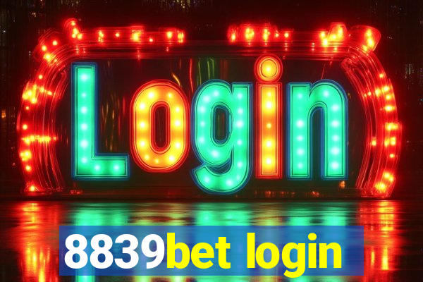 8839bet login