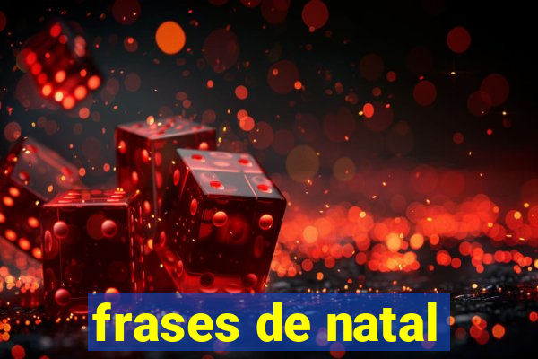 frases de natal