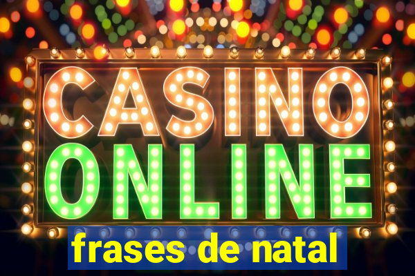 frases de natal