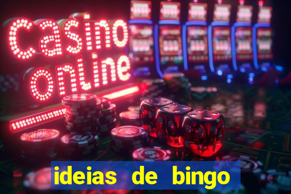 ideias de bingo para o natal