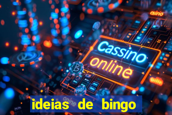 ideias de bingo para o natal