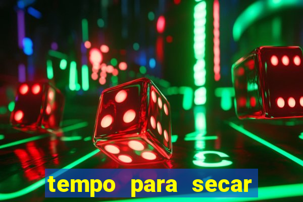 tempo para secar cola de cano