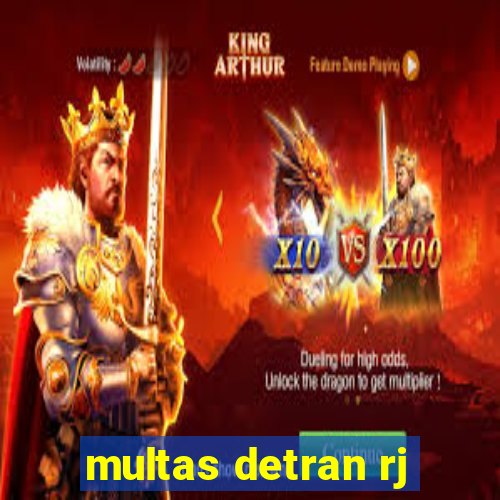 multas detran rj