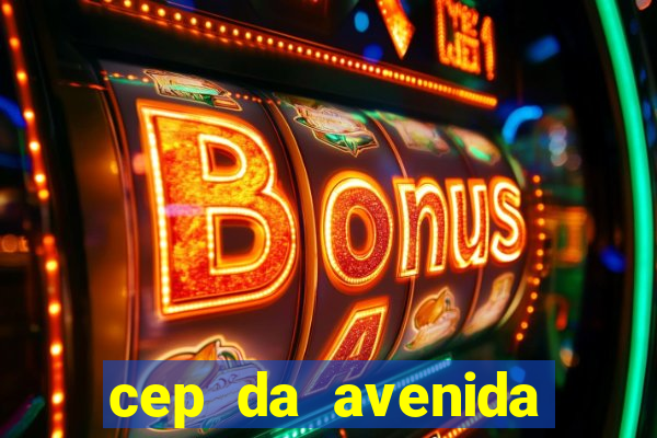 cep da avenida santos dumont