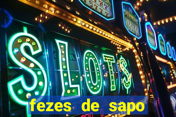 fezes de sapo transmite doença para humanos
