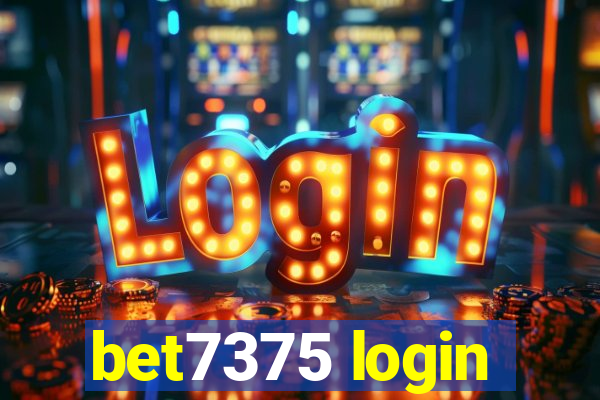 bet7375 login
