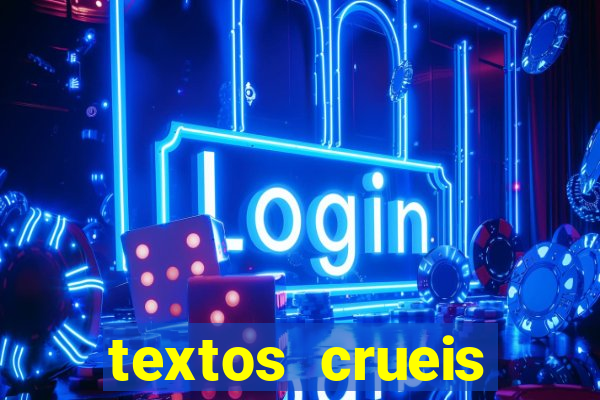textos crueis demais pdf