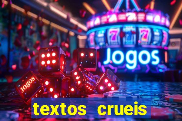textos crueis demais pdf