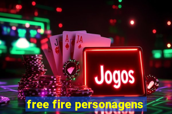 free fire personagens