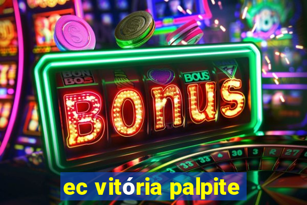 ec vitória palpite